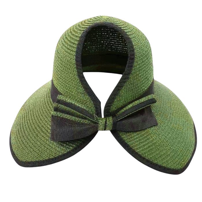 Ponytail Hat with Bow Tie