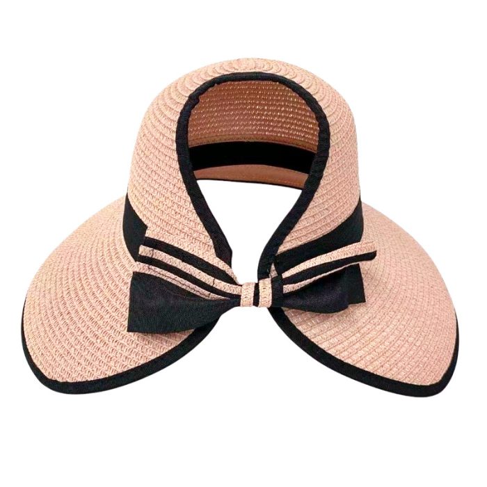 Ponytail Hat with Bow Tie