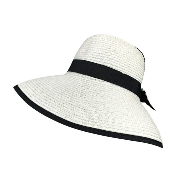 Ponytail Hat with Bow Tie