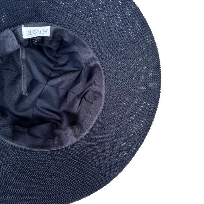 UPF50+ Foldable Fedora Hat with Lining - Image 2