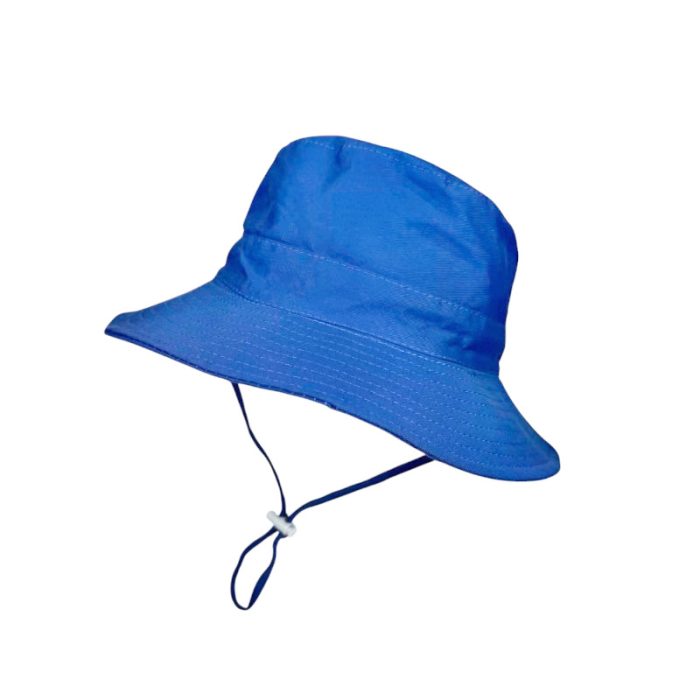 Kids Cotton Hat with Adjustable Toggle and Chin Cord