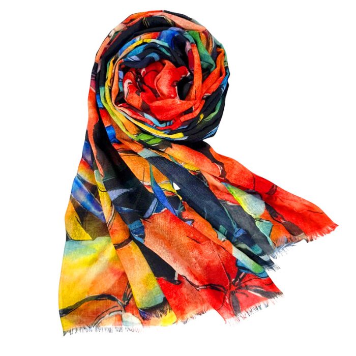 Digital Print Casual Scarf