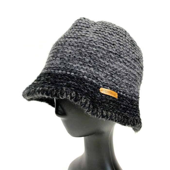 Cute Knitted Gradient Bucket Hat